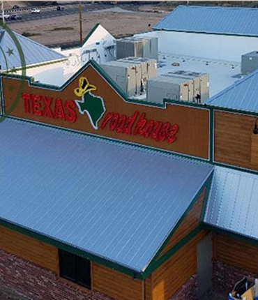 Commercial roofing project in Los Angeles by Armada Roofing Inc