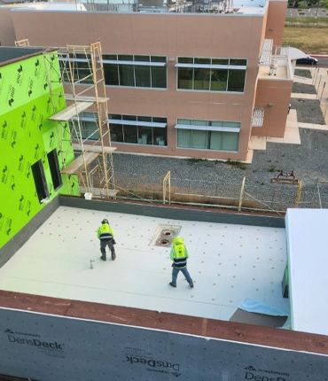 Industrial roofing project in Los Angeles by Armada Roofing Inc 01
