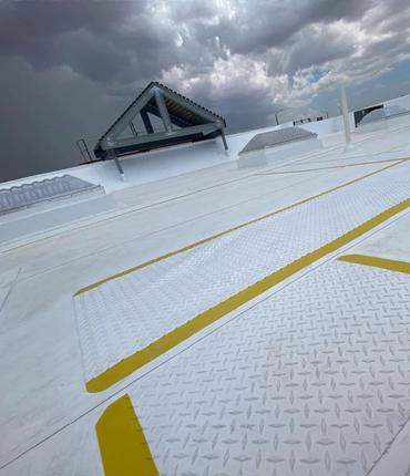 Industrial roofing project in Los Angeles by Armada Roofing Inc 01
