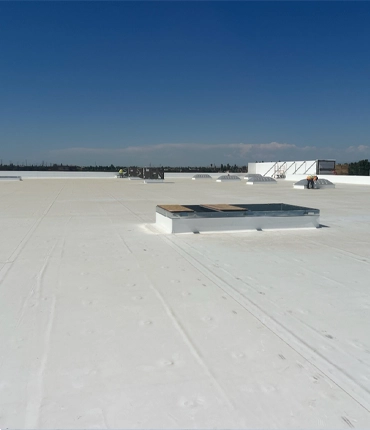 Industrial roofing project in Los Angeles by Armada Roofing Inc 01