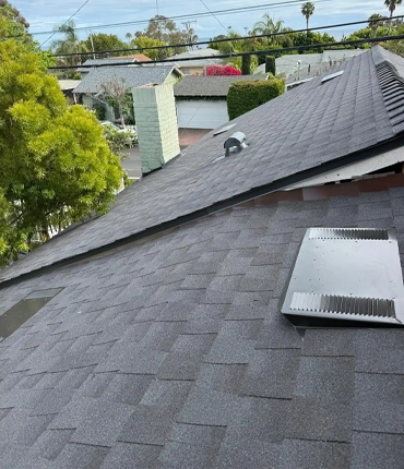 Residential roofing project in Los Angeles by Armada Roofing Inc