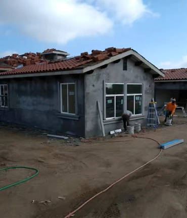 Residential roofing project in Los Angeles by Armada Roofing Inc