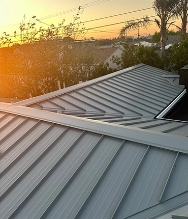 Residential roofing project in Los Angeles by Armada Roofing Inc