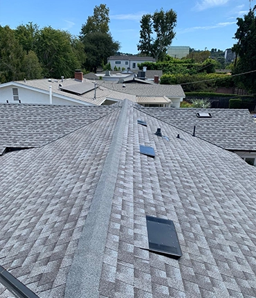 Residential roofing project in Los Angeles by Armada Roofing Inc